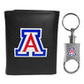 Arizona Wildcats Tri-fold Wallet & Valet Key Chain