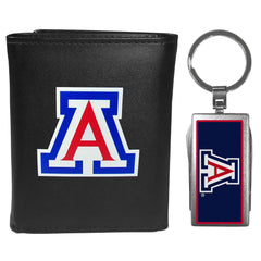 Arizona Wildcats Tri-fold Wallet & Multitool Key Chain