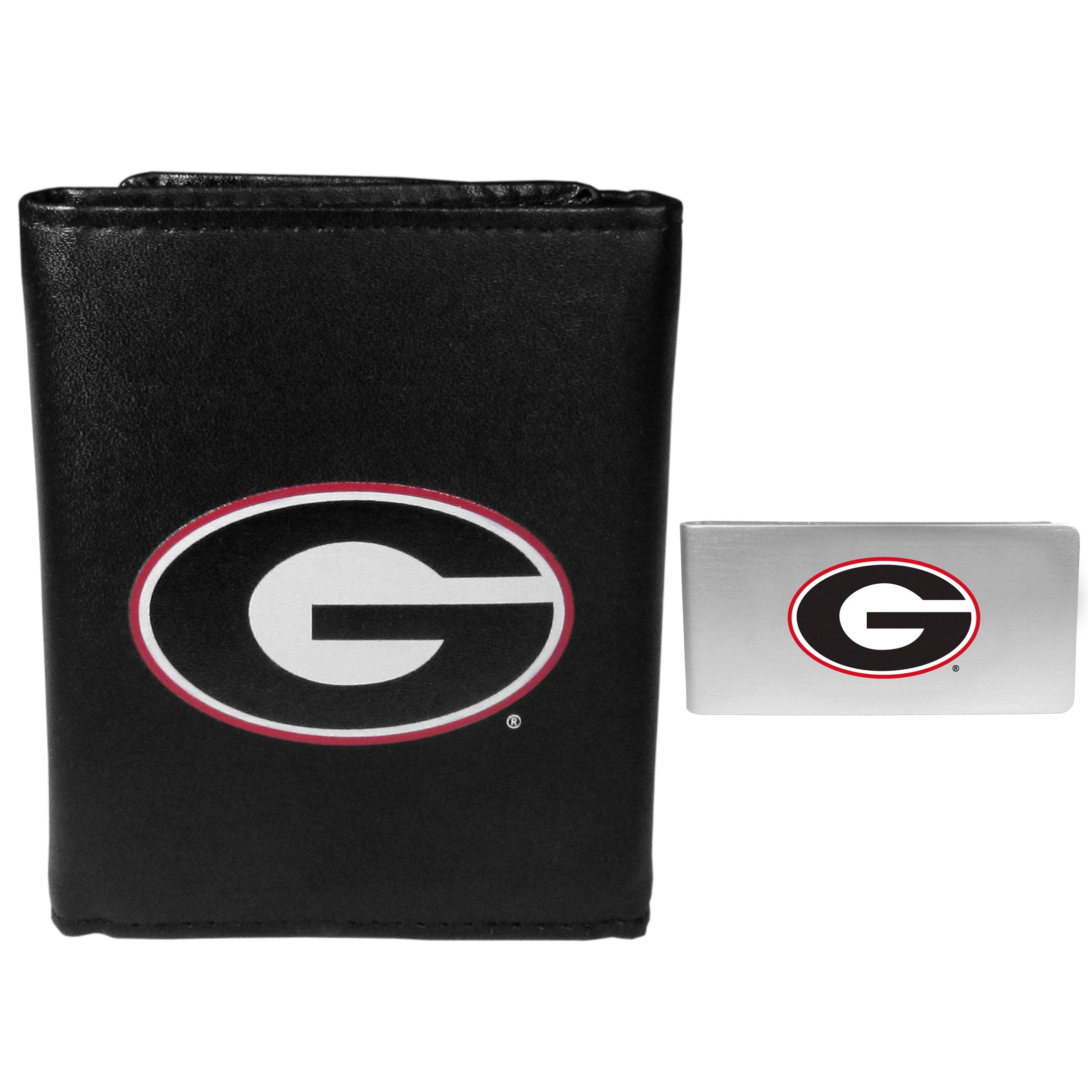 Georgia Bulldogs Tri-fold Wallet & Money Clip