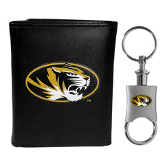 Missouri Tigers Tri-fold Wallet & Valet Key Chain