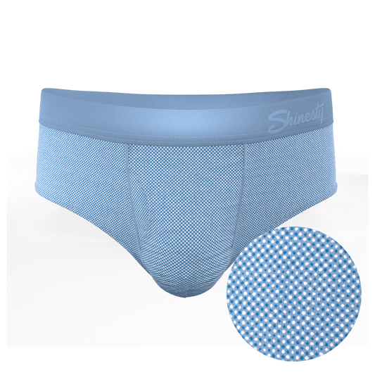 The Chambray All Day | Blue Chambray Ball Hammock® Pouch Underwear Briefs