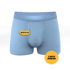 The Chambray All Day | Blue Chambray Ball Hammock® Pouch Trunks Underwear