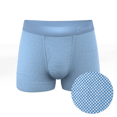 The Chambray All Day | Blue Chambray Ball Hammock® Pouch Trunks Underwear