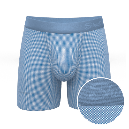 The Chambray All Day | Blue Chambray Ball Hammock® Pouch Underwear