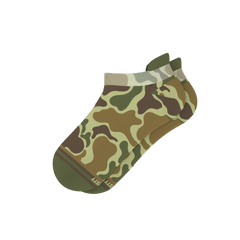 The Chameleon | Duck Camouflage Heel Hammock™ Ankle Socks