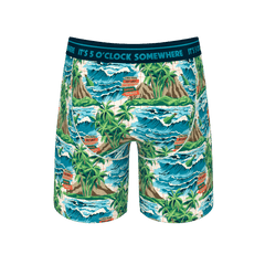 The Changes In Latitudes | Shinesty x Margaritaville Long Leg Ball Hammock® Pouch Underwear With Fly