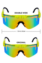 The 1993s | Neon Green Polarized Pit Viper Sunglasses