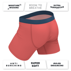 The Cherry Tomato | Nantucket Red Ball Hammock® Pouch Underwear With Fly