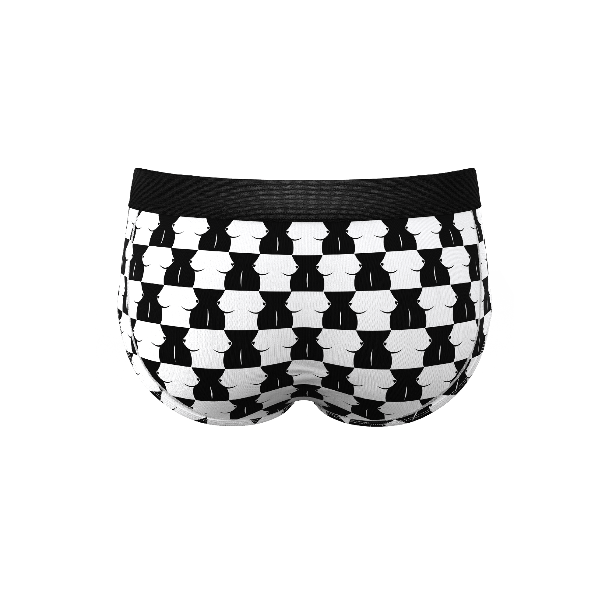 The Chest Mate | Checkered Ball Hammock® Pouch Underwear Briefs - Shinesty