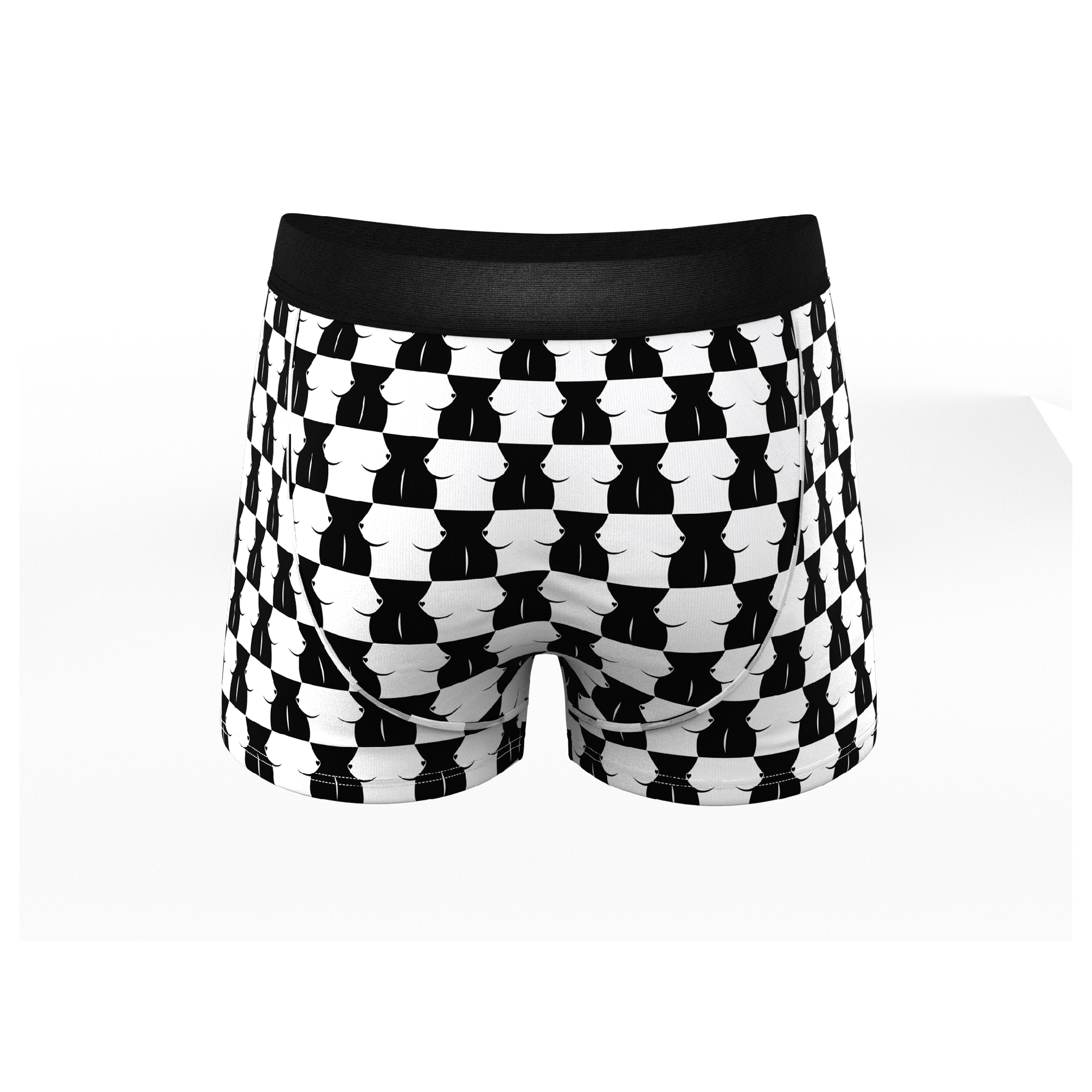 The Chest Mate | Checkered Ball Hammock® Pouch Trunks Underwear - Shinesty