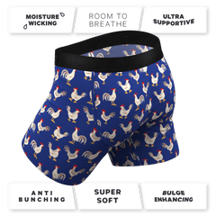 The Chicken Came First | Rooster Ball Hammock® Pouch Underwear - Shinesty