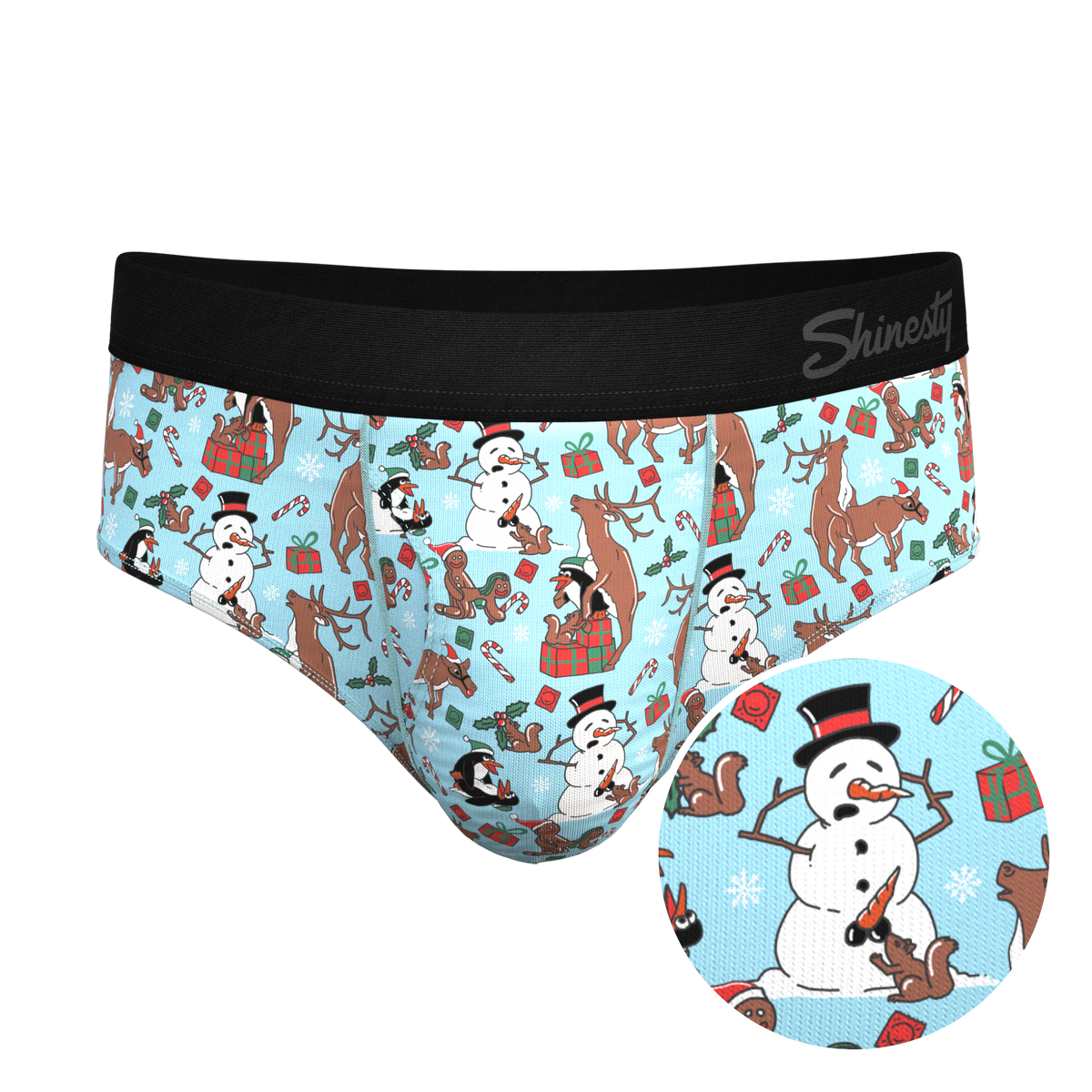 The Christmas Key Party | Christmas Characters Ball Hammock® Pouch Underwear Briefs