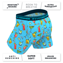 The Cocktail Hour | Shinesty x Margaritaville Ball Hammock® Pouch Underwear With Fly