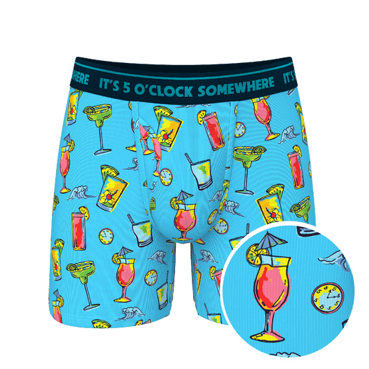 The Cocktail Hour | Shinesty x Margaritaville Ball Hammock® Pouch Underwear With Fly