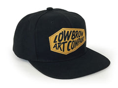 Lowbrow Art Company Flat Bill Coffin Style Hat