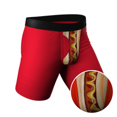 The Coney Islands | Hot Dog Long Leg Ball Hammock® Pouch Underwear With Fly