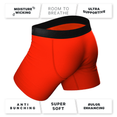 The Coney Islands | Hot Dog Ball Hammock® Pouch Underwear With Fly - Shinesty