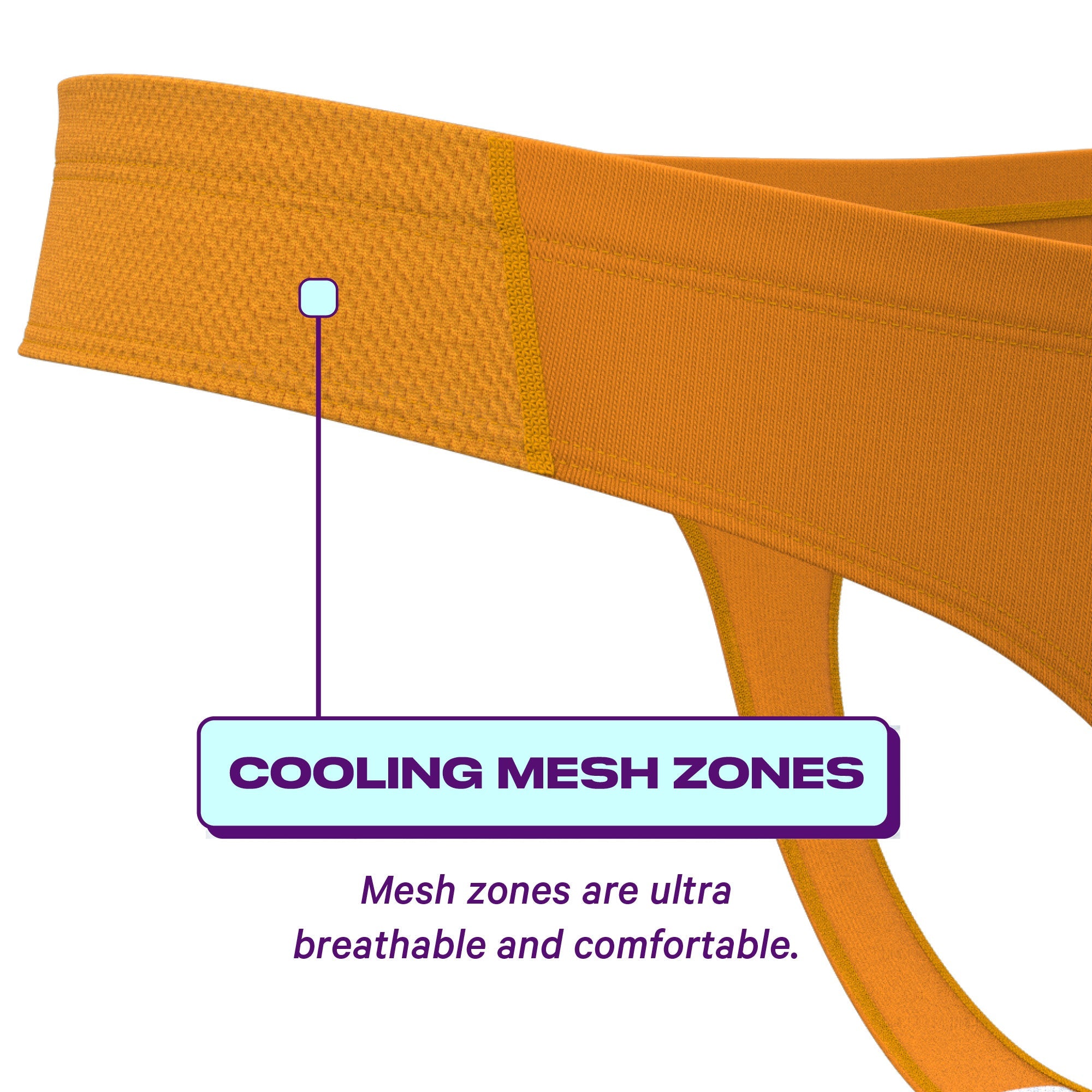 The Big Cheese | Orange paradICE™ Cooling Thong