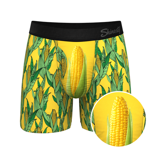 The Corn To Be Wild | Corn Ball Hammock® Pouch Underwear With Fly