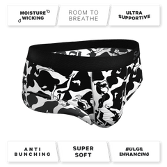 The Cowmasutra | Naughty Abstract Ball Hammock® Pouch Underwear Briefs