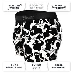 The Cowmasutra | Naughty Abstract Ball Hammock® Pouch Trunks Underwear