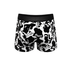 The Cowmasutra | Naughty Abstract Ball Hammock® Pouch Trunks Underwear