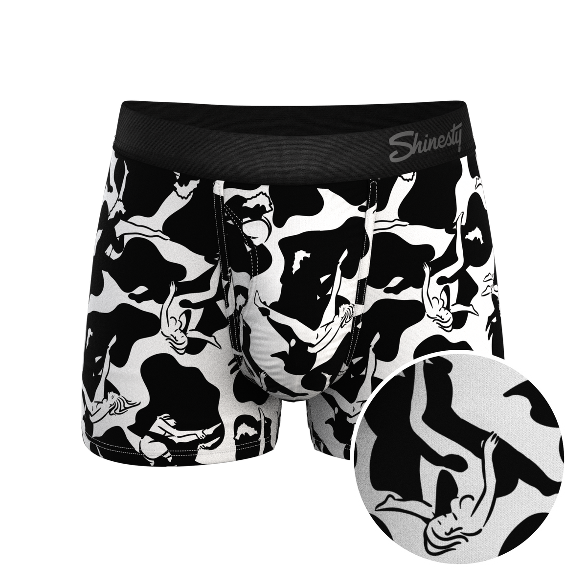 The Cowmasutra | Naughty Abstract Ball Hammock® Pouch Trunks Underwear