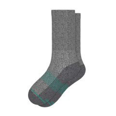 The Intramural Champ | Gray Stay Weird Heel Hammock™ Crew Socks