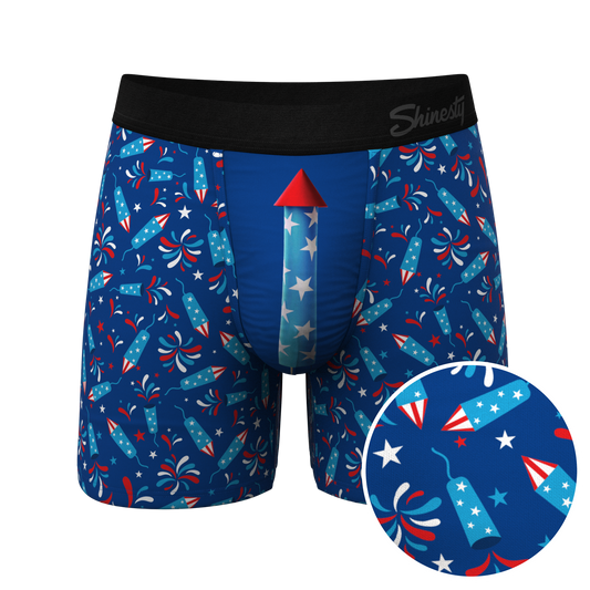 The Crotch Rocket | USA Firecracker Ball Hammock® Pouch Underwear