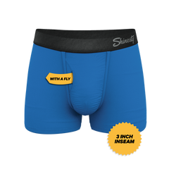 The Crown Jewels | Royal Blue Ball Hammock® Pouch Trunks Underwear - Shinesty