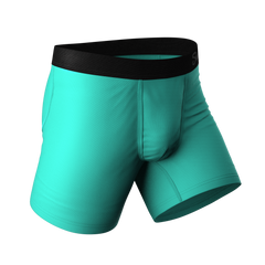 The Cyantific Theory | Turquoise Ball Hammock® Pouch Underwear