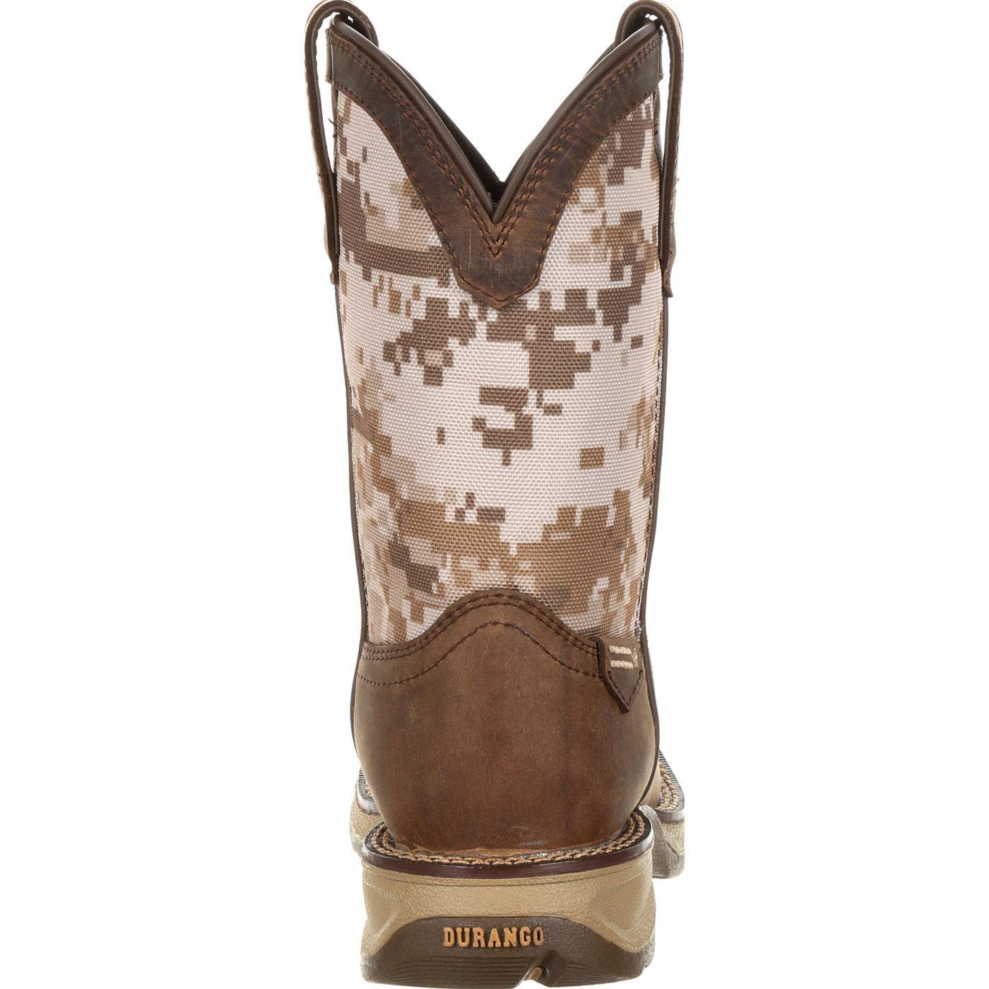 Lil' Rebel™ by Durango Big Kids Desert Camo Western Boot