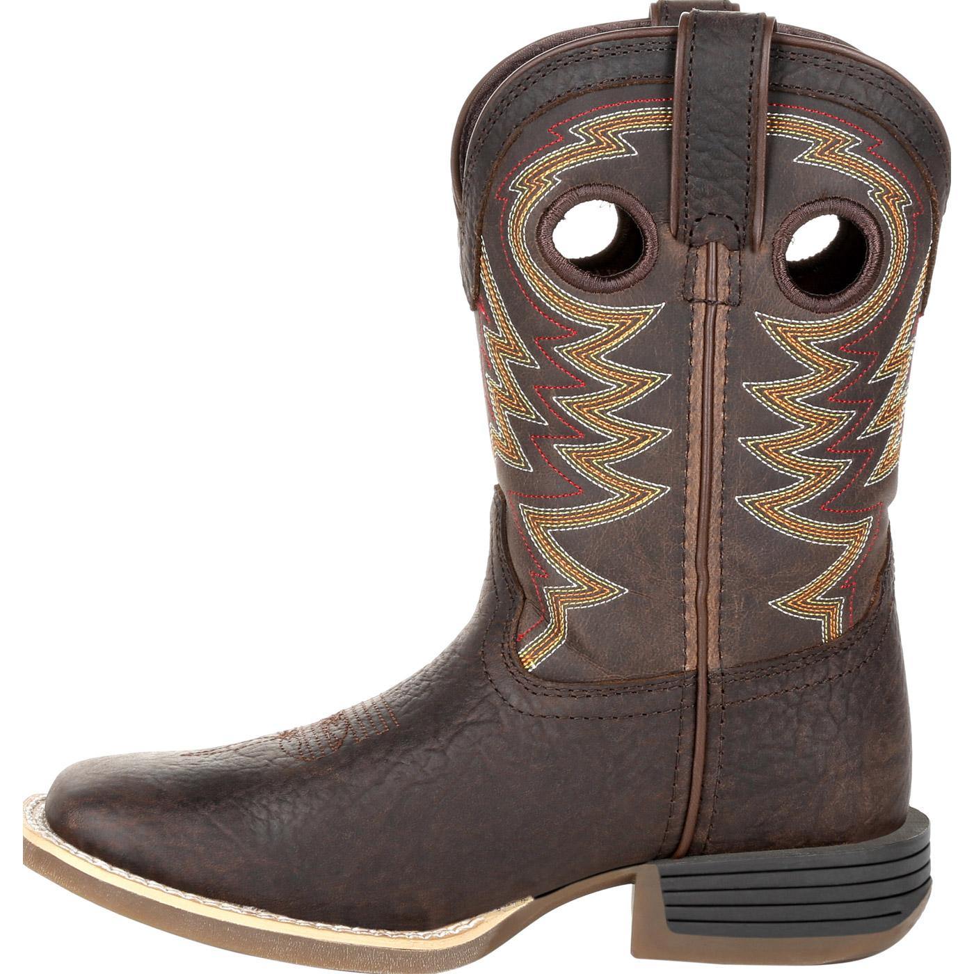 Durango Lil' Rebel Pro™ Little Kid's Brown Western Boot