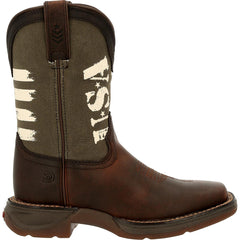 Lil' Rebel™ by Durango Little Kids' Army Western Boot