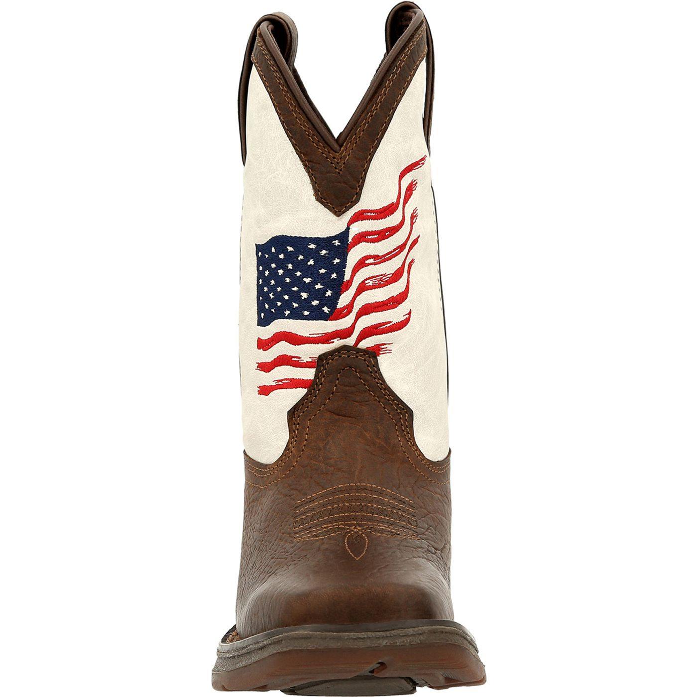 Lil' Rebel™ by Durango Little Kids Distressed Flag Western Boot