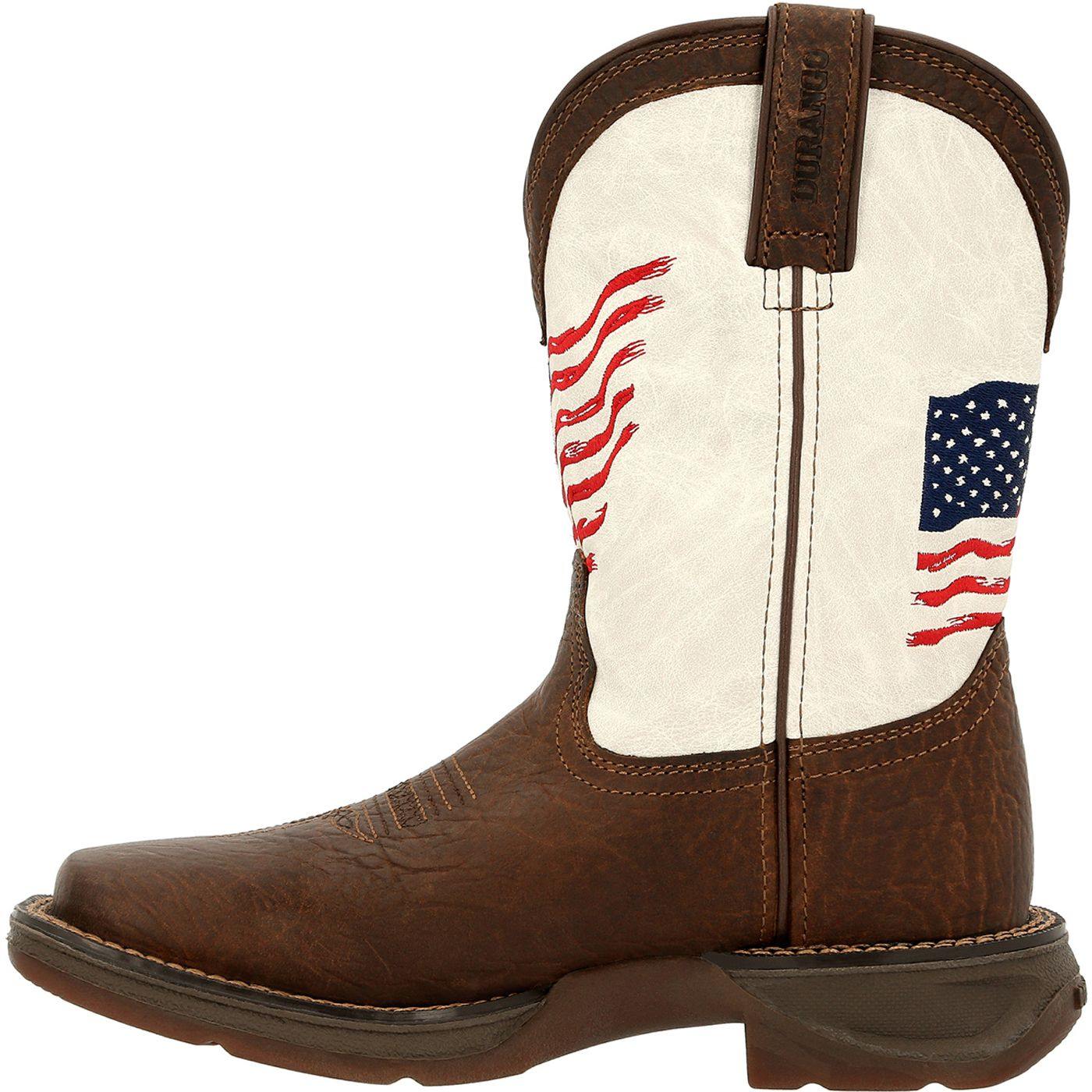 Lil' Rebel™ by Durango Little Kids Distressed Flag Western Boot