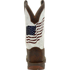 Rebel™ by Durango Distressed Flag Embroidery Western Boot