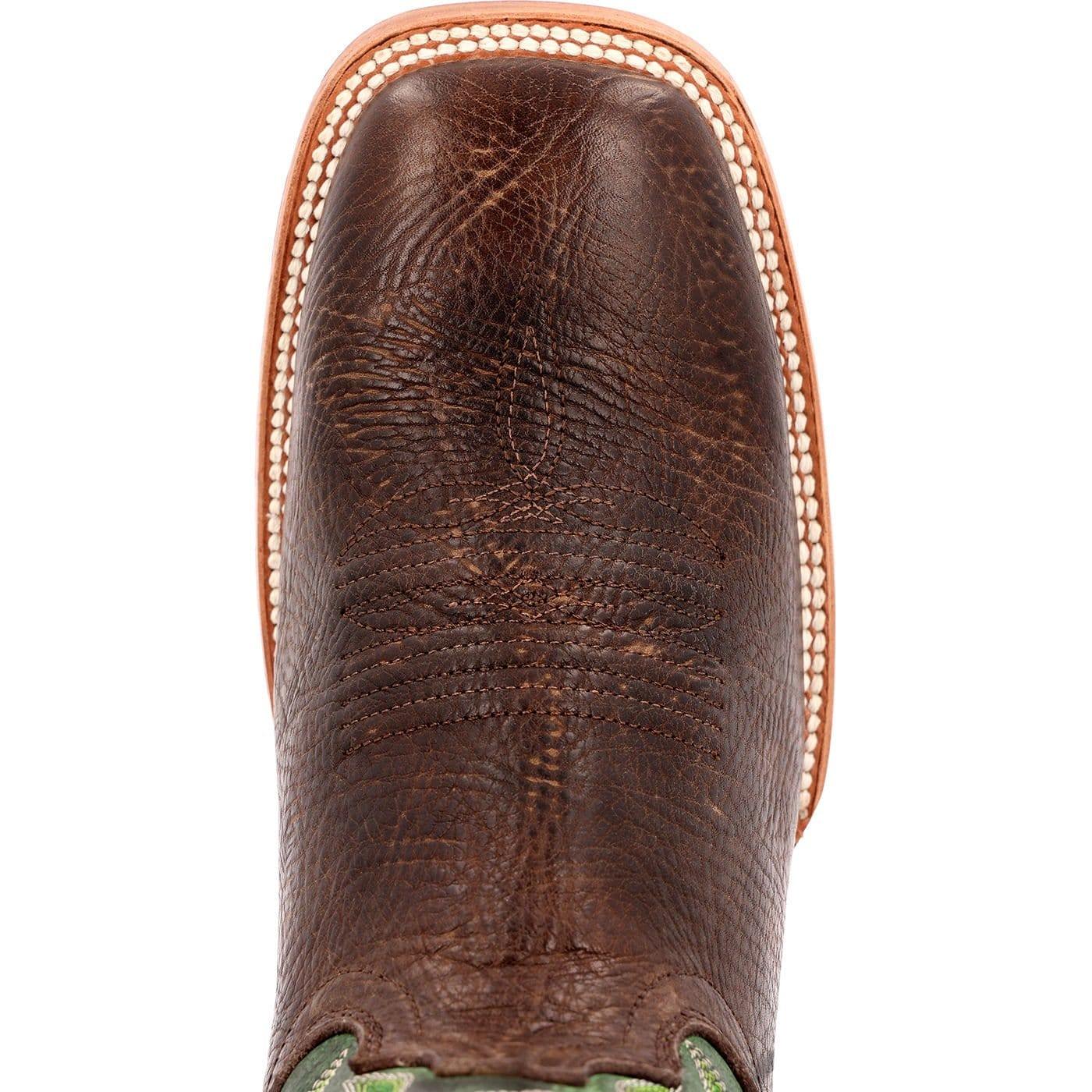 Durango Arena Pro™ Hickory and Shamrock Green Western Boot