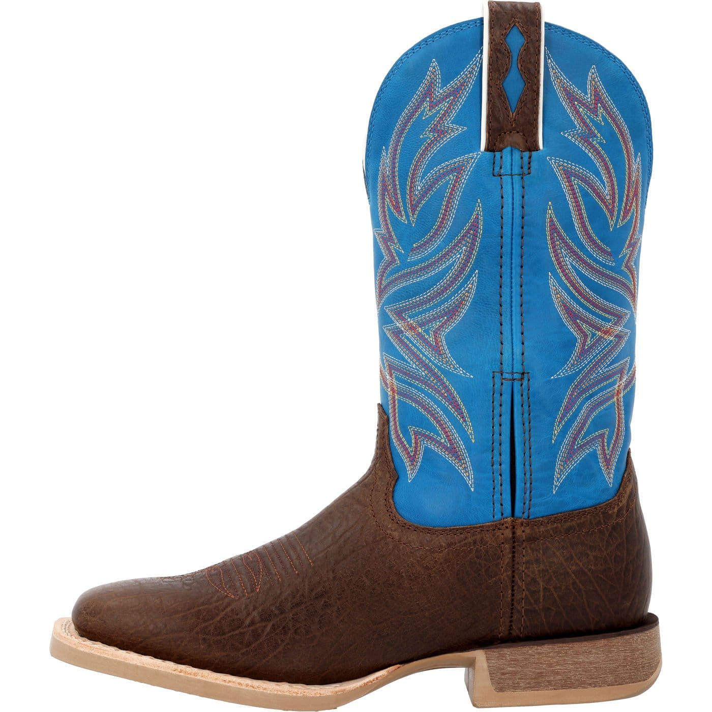 Durango Rebel Pro™ Bay Brown and Brilliant Blue Western Boot