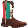 Rebel by Durango Steel Toe Mexico Flag Western Boot