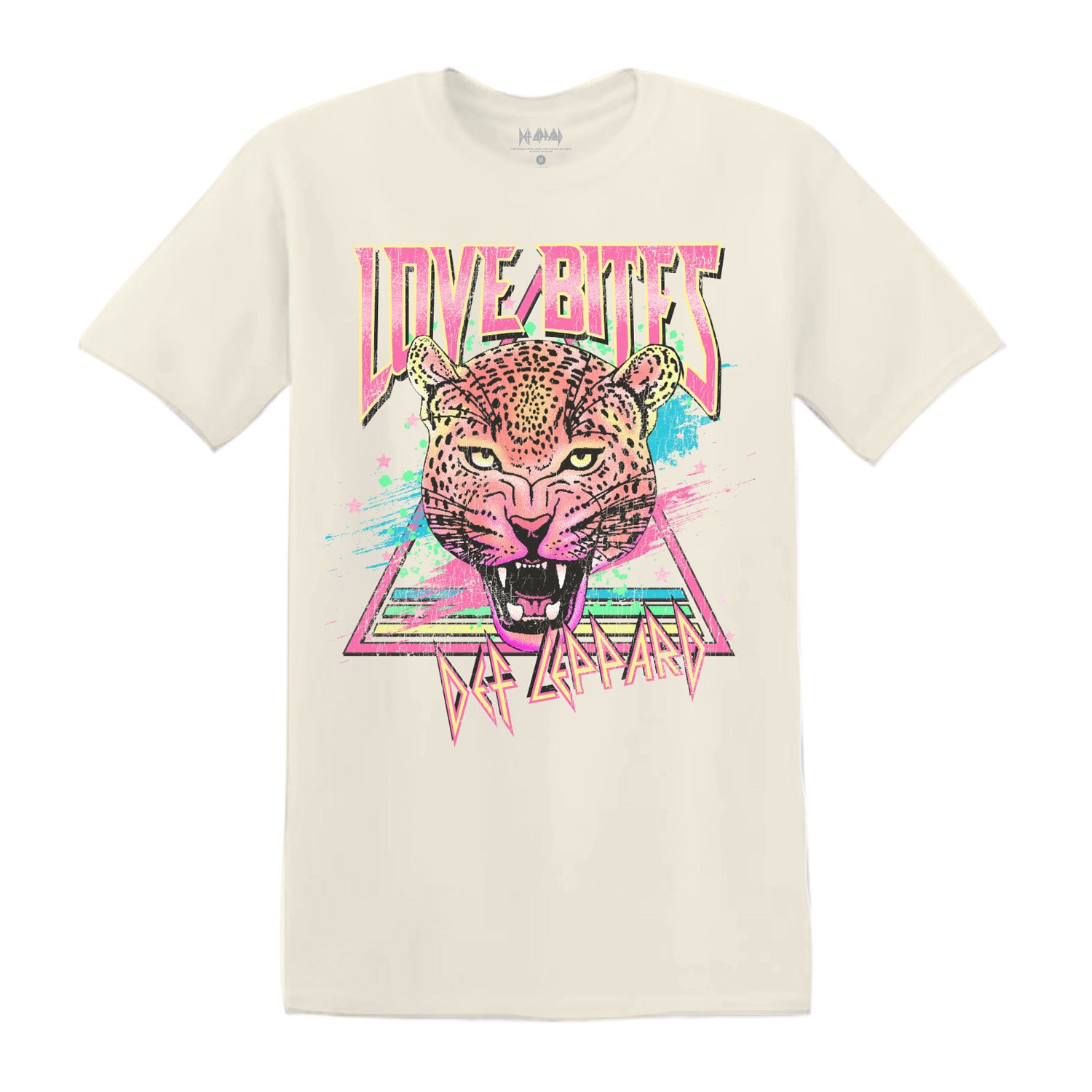 Def Leppard Love Bites Rad Cat Unisex T-Shirt