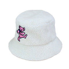 Peter Grimm Pink Bear Bucket Hat