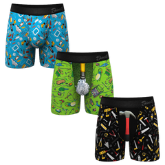 The Dad Pack | Ball Hammock® Boxer Brief 3 Pack