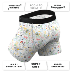 The Daily Detention | Doodle Ball Hammock® Pouch Underwear