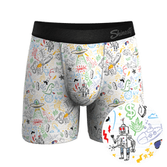 The Daily Detention | Doodle Ball Hammock® Pouch Underwear