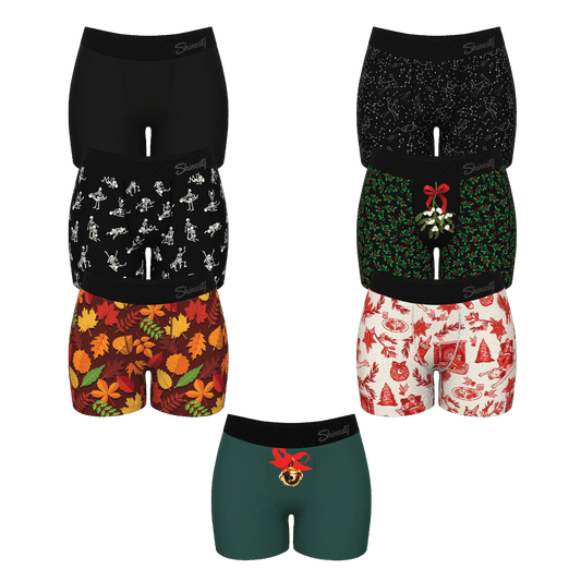 The December Go-Tos | Women’s Boxers 7 Pack