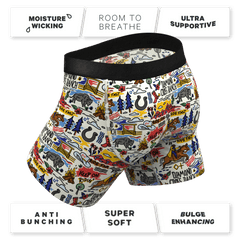 Diamond Cross Ranch Bundle | Ball Hammock® Pouch Boxer Briefs with Fly 3 Pack