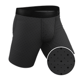 The Diamond Dog | Micro Diamonds Long Leg Ball Hammock® Pouch Underwear With Fly - Shinesty