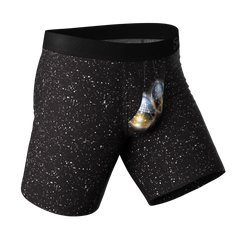 The Discotheque | Disco Ball Long Leg Hammock® Pouch Underwear With Fly