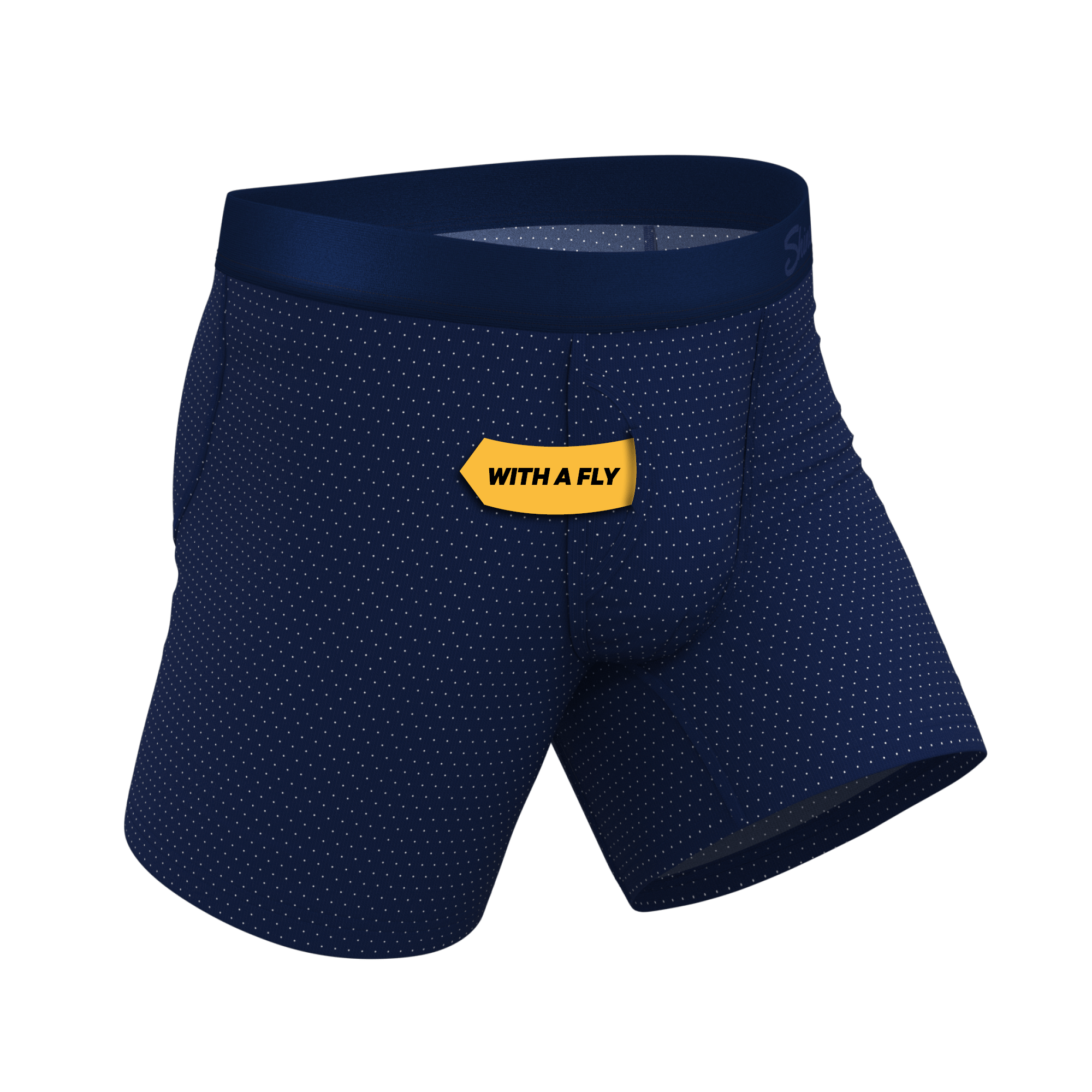 The Dot Your Thighs | Micro Dots Ball Hammock® Pouch Underwear With Fly - Shinesty